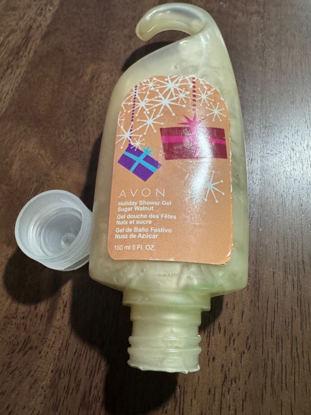 Avon holiday body wash “sugar & walnut”